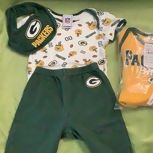 Green Bay Packers baby bundle